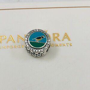 🌞📖Pandora Usvi Sun Bird charm Travel Bead Pendant